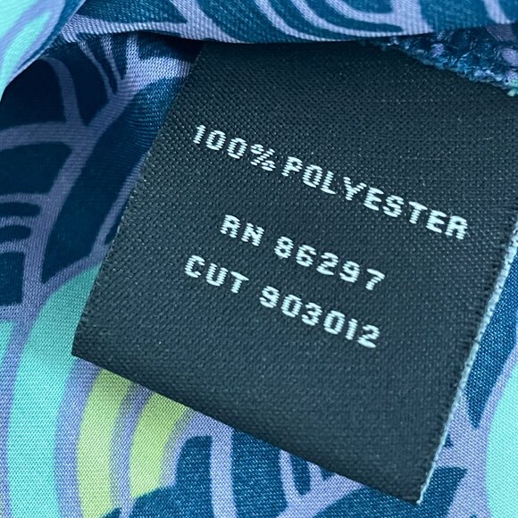 BCBG Maxazaria || Sleeveless Japanese inspired Seigaiha Print Blouse XS - Picture 4 of 5